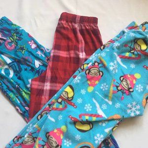 3 girls pajama pants